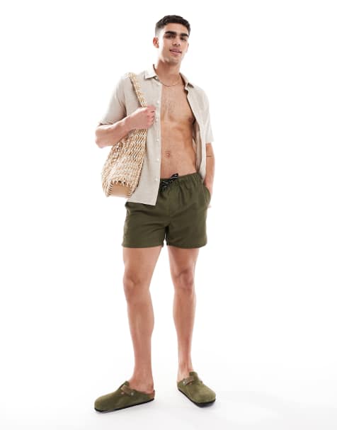 Shorts de baño caquis de ONLY & SONS - view 1