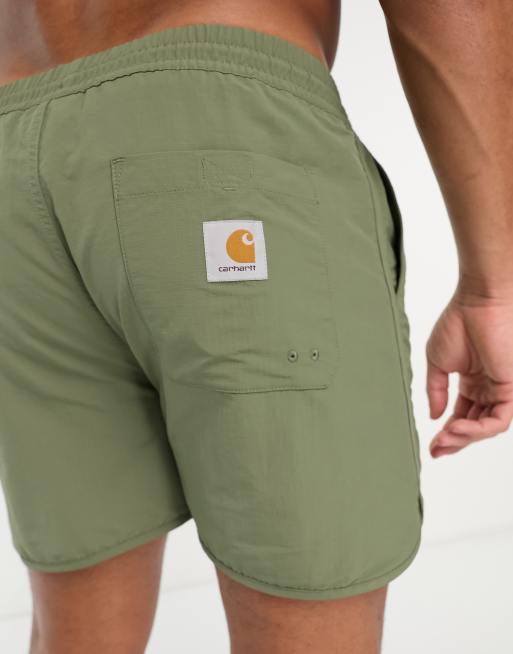 Short Carhartt Chase Hombre Marrones White Carhartt WIP CHASE