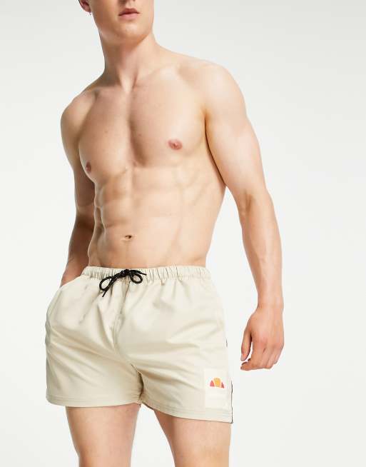 Shorts de baño color avena Postiano de ellesse