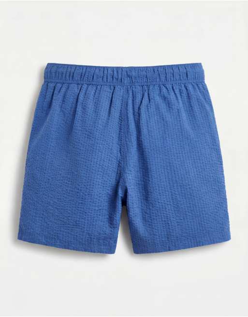 Shorts de baño cortos azules de sirsaca de ASOS DESIGN, 7 de 9