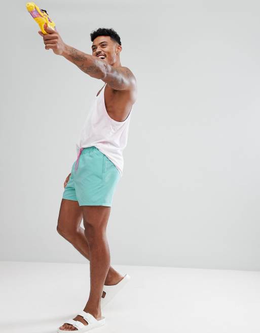 Shorts de ba o cortos con dise o que cambia de color de ASOS