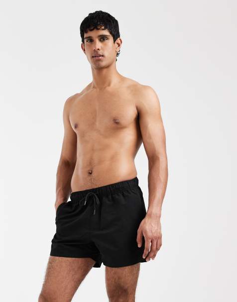 Shorts de baño cortos negros de ASOS DESIGN - view 1