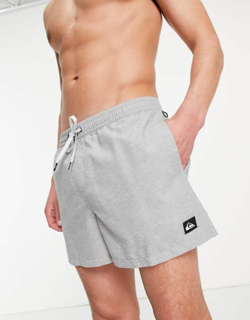 Shorts de baño de 15 grises estilo voleibol Everyday de Quiksilver