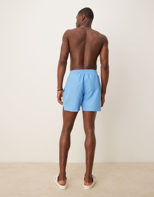 Shorts de baño de 5" azules básicos Lap Volley de Nike, 4 de 4
