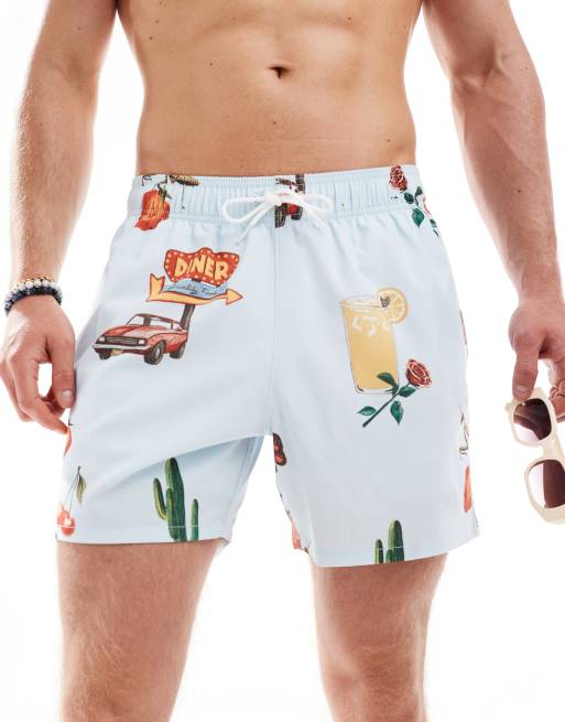 Shorts de baño de 5