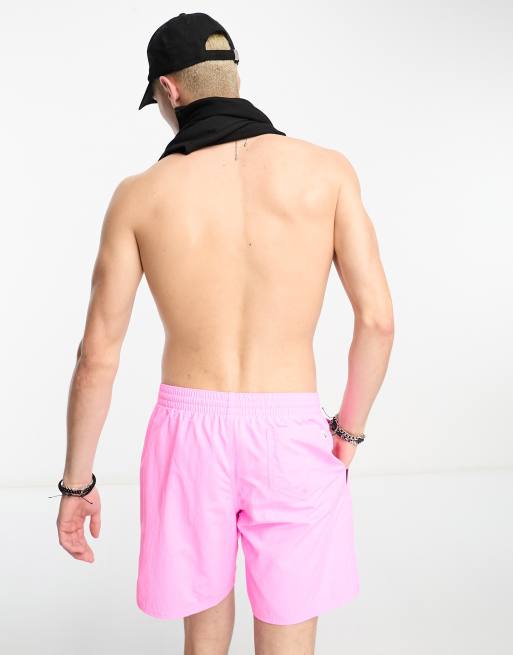 Shorts de baño de 7" rosas Icon Volley de Nike Swimming, 4 de 4