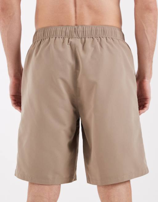 Shorts de baño largos beis de ASOS DESIGN, 6 de 6