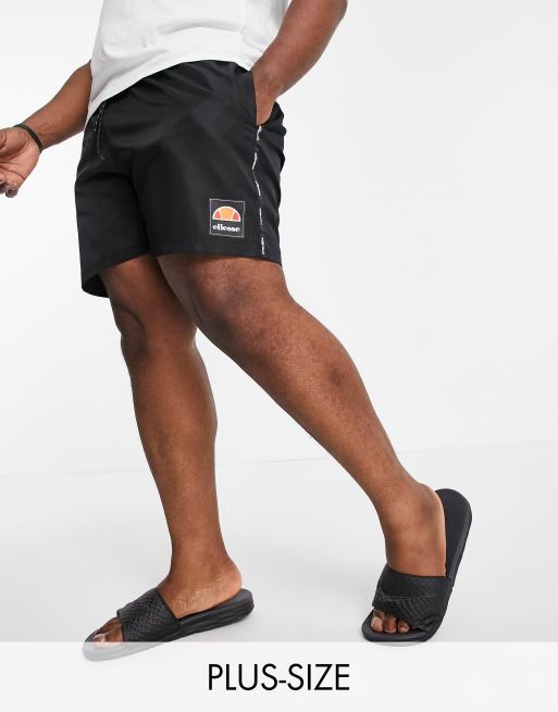 Shorts de baño negros Positano de ellesse Plus