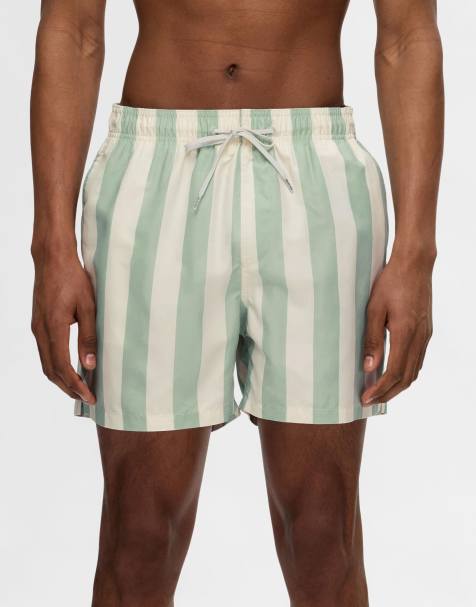 Shorts de baño verde bok choy de Selected - view 1
