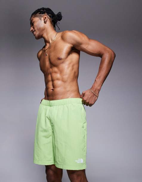Shorts de baño verdes con logo de The North Face - view 1