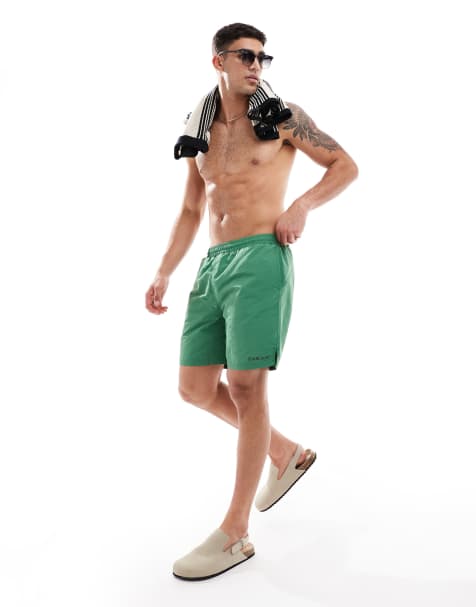 Shorts de baño verdes Edgar de Farah - view 1