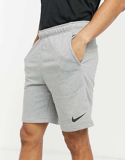 Shorts grises de polar Dry de Nike Training