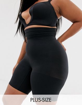 фото Черные моделирующие шорты spanx сurve нigher рower-черный