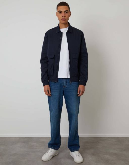 Showerproof Lightweight Patch Pocket Zip Up Jacket, 4 of 4