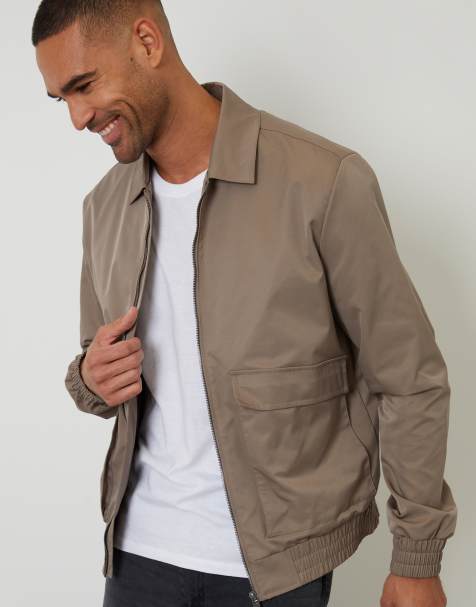 Showerproof Lightweight Patch Pocket Zip Up Jacket - view 1