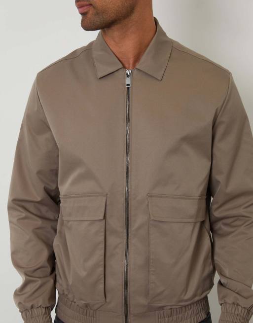 Showerproof Lightweight Patch Pocket Zip Up Jacket, 5 of 5