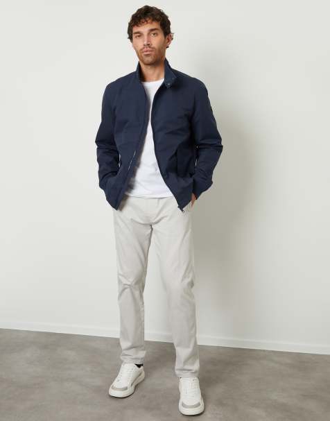 Showerproof Lightweight Zip Up Harrington Style Jacket - view 1