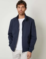 Showerproof Lightweight Zip Up Harrington Style Jacket