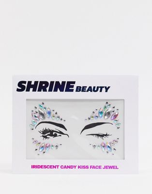 Shrine - Candy Kiss - Iriserende gezichtssieraden-Zilver