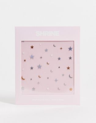 Shrine Embellished Nail Stickers-No colour