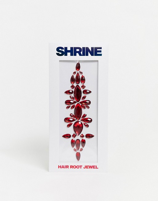 Shrine Halloween Red Blood Hair Root