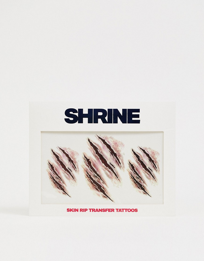 Shrine - Halloween - Skin Rip - Tijdelijke transfertattoo's voor het lichaam-Multi