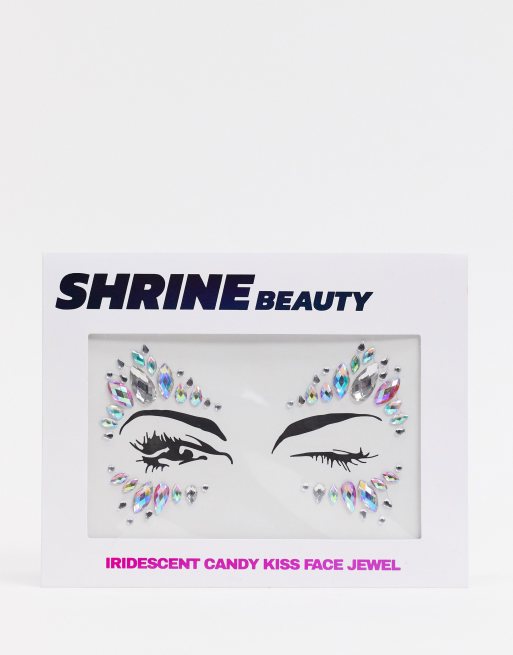 Shrine Iridescent Candy Kiss Face Jewels ASOS