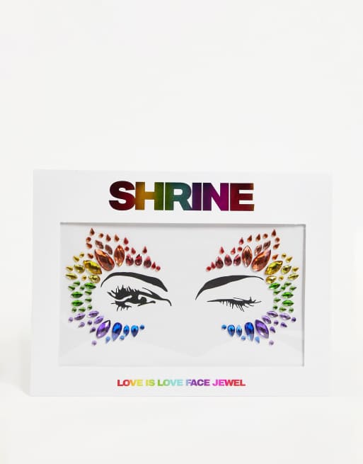 Shrine Love Is Love Face Jewel ASOS