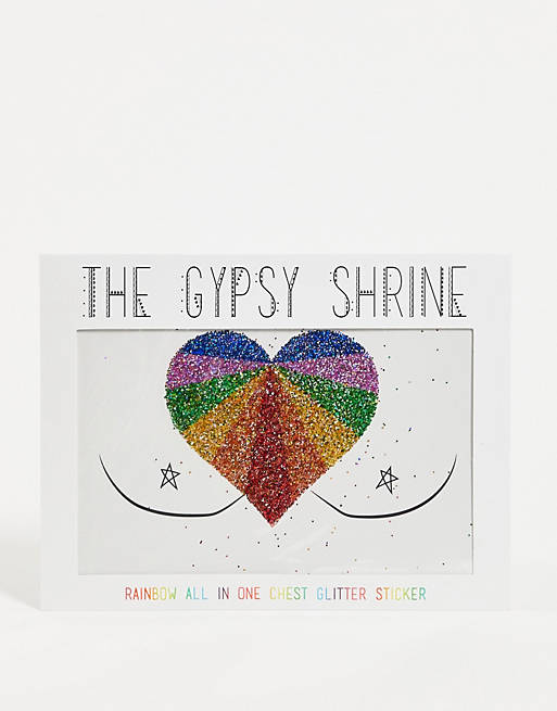 Shrine Rainbow Body Glitter Sticker