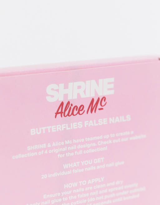 Shrine X Alice MC Pink Flames False Nails, 2 of 4