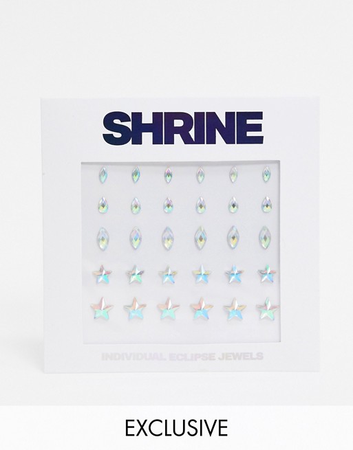 Shrine X ASOS EXCLUSIVE Eclipse Individual Face Jewels