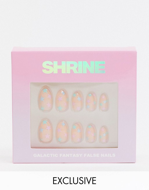 Shrine X ASOS Exclusive Galactic Fantasy False Nails
