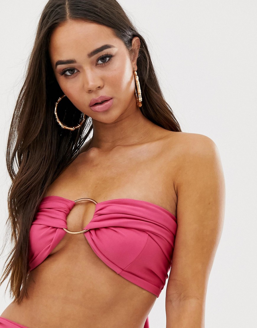 Sian Marie – Amphi – Rosa bikiniöverdel som kan bäras på flera sätt