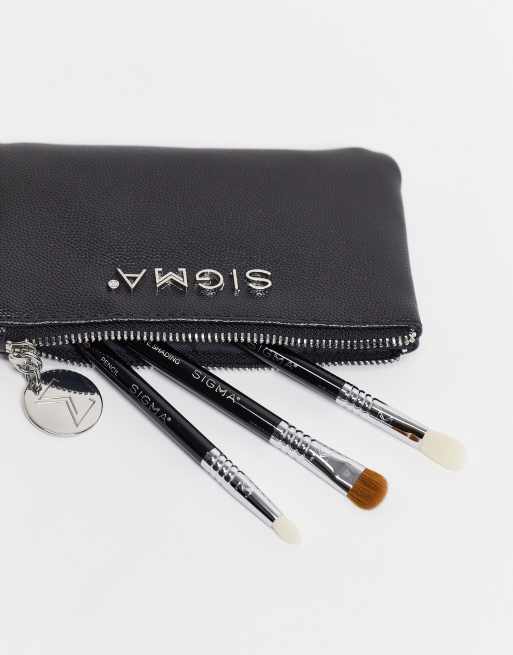 Sigma Glam 'N Go Mini Trio Eye Brush Set Save 22%