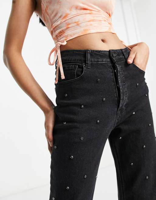 Embellish sales jeans black