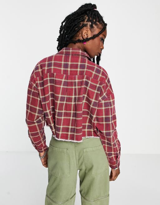 Camicia store scacchi rossa