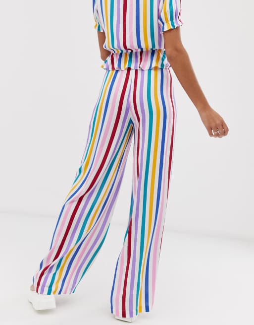 Candy 2025 stripe trousers