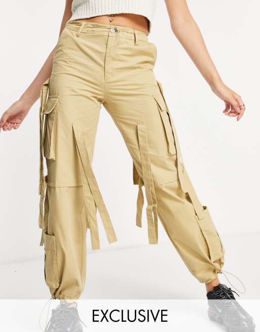 Signature 8 combat pants in beige