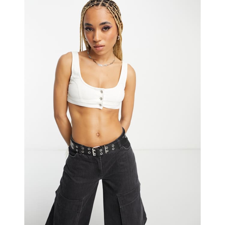 Nike store buckle bralette