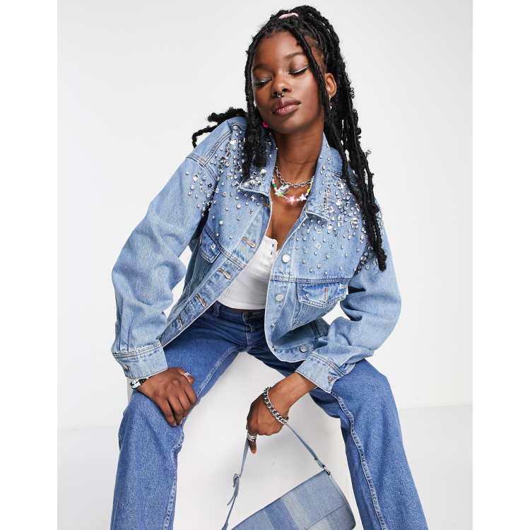 Asos denim shop jacket womens