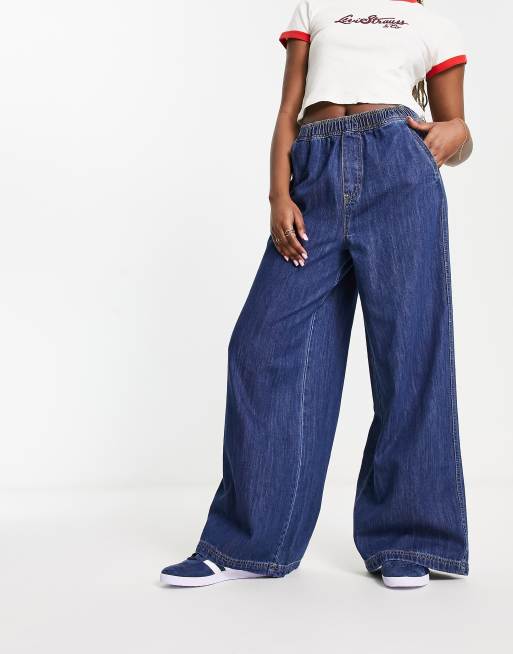 SIGNATURE 8 - Jeans larghi oversize lavaggio scuro