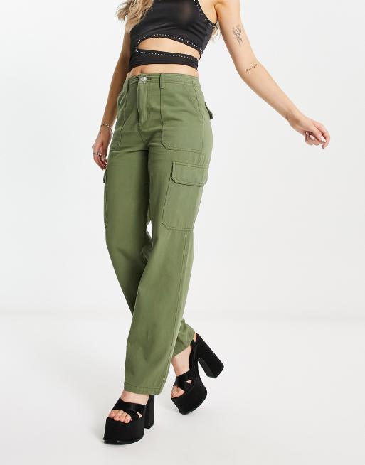 Cargo Denim Pants In Olive From Dresscode In Egypt atelieryuwa.ciao.jp