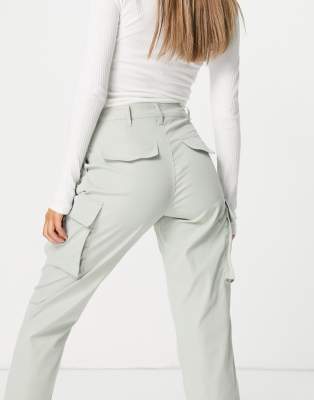 straight leg womens cargo pants