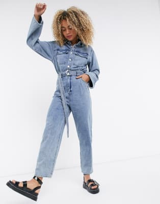 mid sleeve jumpsuit