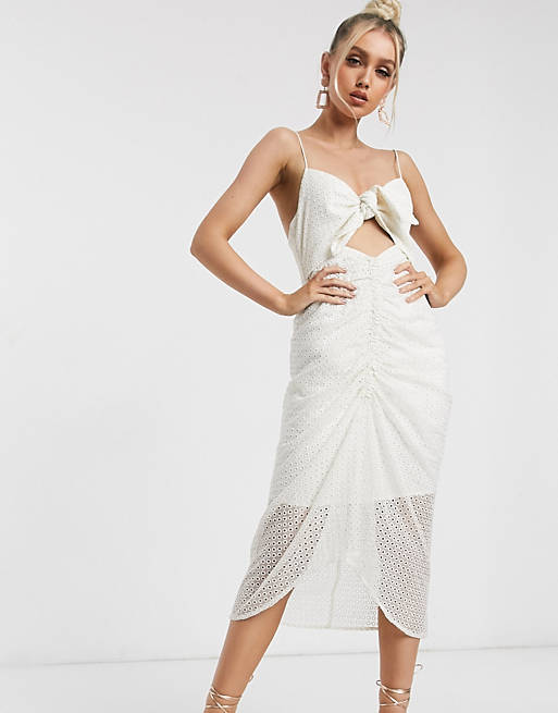 Significant Other malia broderie midi slip dress | ASOS