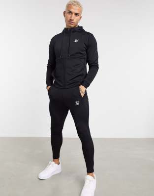 siksilk astro fade poly track pants