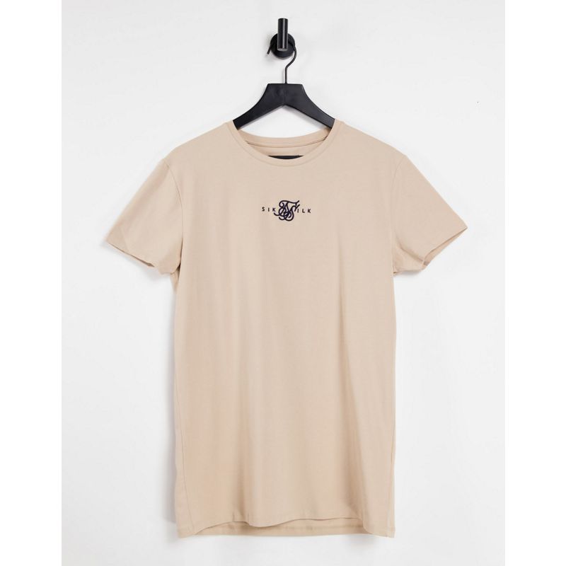 T-shirt e Canotte 2tcHM Siksilk - Allure - T-shirt con fondo dritto beige