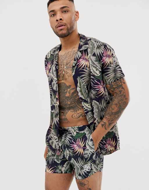 SikSilk – Set mit Palmenmuster, 3 von 3