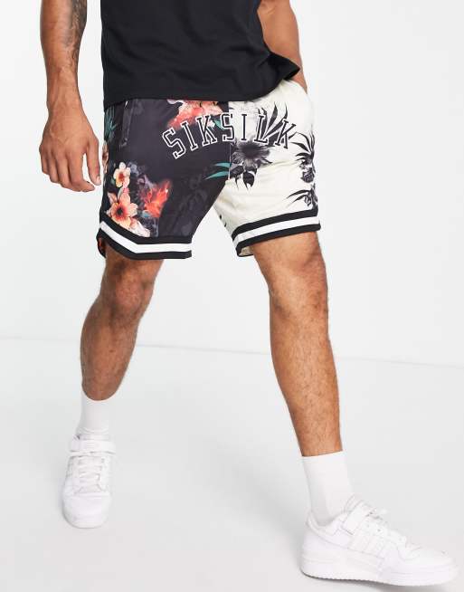 Floral store basketball shorts