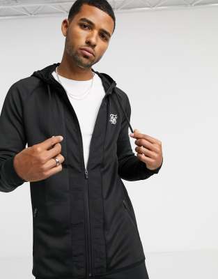 siksilk zip hoodie